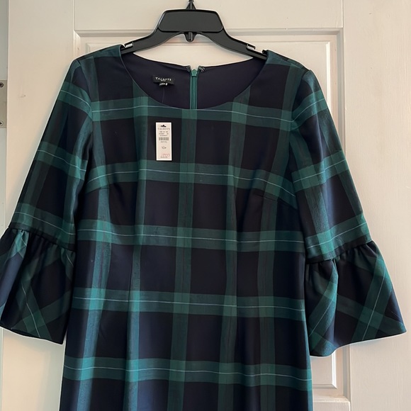 Talbots Green & Blue “Preppy” Dress - Picture 3 of 4